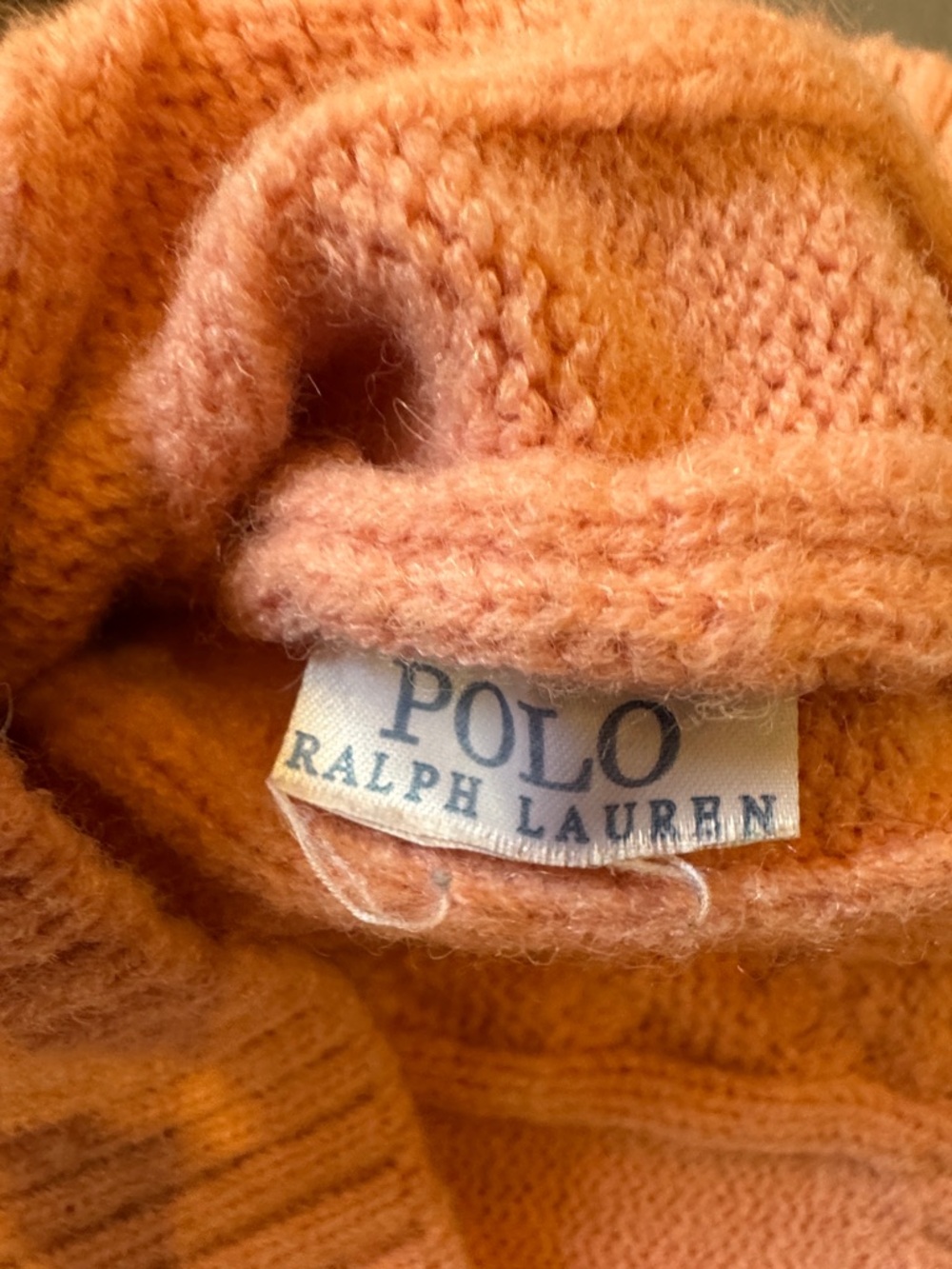 Ralph Lauren Pink Cable-Knit Pullover Sweater - Picture 4 of 4